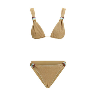 Bikini dorado de poliamida