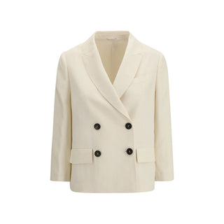 Beige Viskose-Kleidung