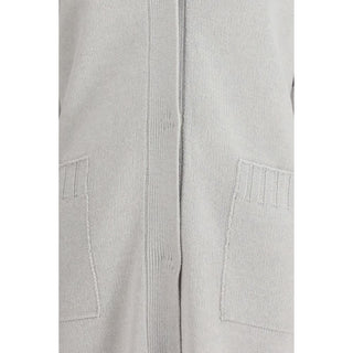 Gray Wool Cardigan