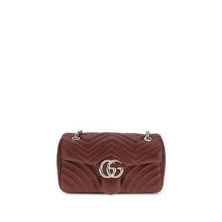 Bordeaux Calf Leather Bos Taurus Shoulder Bag