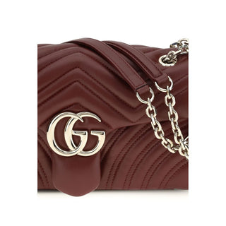 Bordeaux Calf Leather Bos Taurus Shoulder Bag