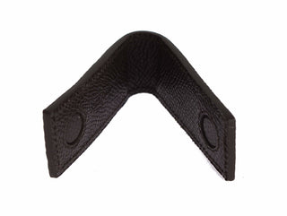 Geldklammer aus braunem Leder mit Magnet, Geldscheinklammer, Geldclip für Herren