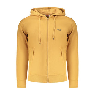 Sudadera de algodón marrón para hombre