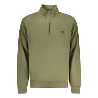 Sudadera para hombre de algodón verde