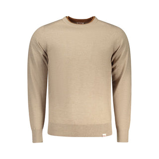 Beiger Polyester-Herrenpullover