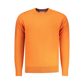 Suéter para hombre de poliéster naranja