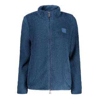 Sudadera para mujer de poliéster azul