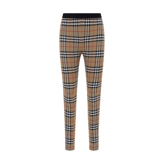 Leggings de poliamida marrón