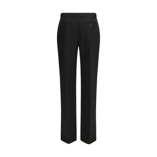 Schwarze Hosen aus Schafwolle