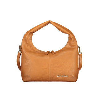 Brown Polyurethane Women's Bag