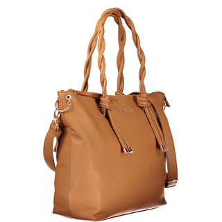 Braune Polyethylen Handtasche