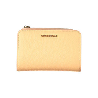 Cartera de cuero para mujer Arancione