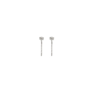 Silver Brass Earrings