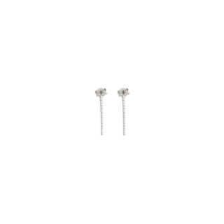 Silver Brass Earrings