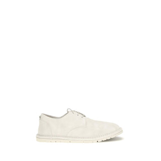 Beige Kalbsleder Bos Taurus Oxfords und Derbies