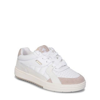 White Calfskin Athletic Sneakers