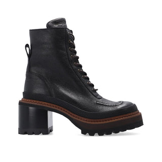 Botas de piel de becerro negras
