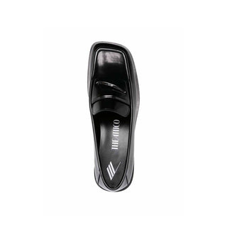 Mocasines Slip-On de Ternera Negra