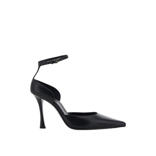 Schwarze Pumps aus Lammleder