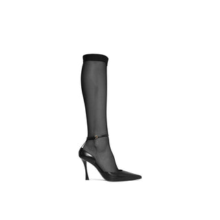 Schwarze Pumps aus Lammleder