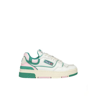 Weiße Leder-Sneaker