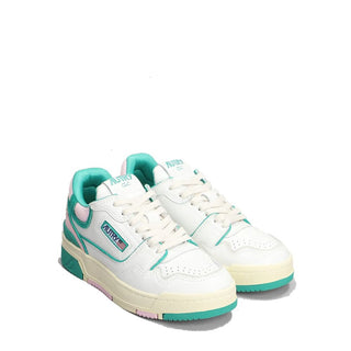 Weiße Leder-Sneaker