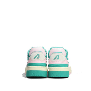 Weiße Leder-Sneaker