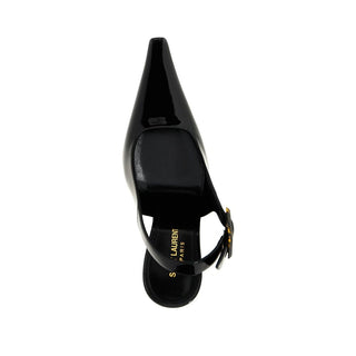 Black Calfskin High Heel Pumps