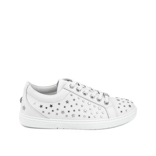 Weiße Kalbsleder-Sneaker