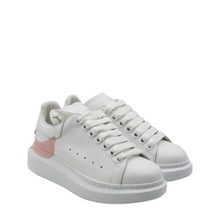 Zapatillas gruesas blancas de piel de becerro