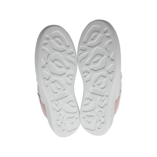 Zapatillas gruesas blancas de piel de becerro