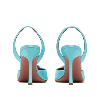 Bicolor Silk Pumps