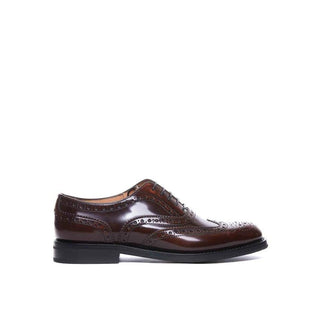 Braune Kalbslederschuhe