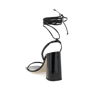 Black Calfskin Sandals