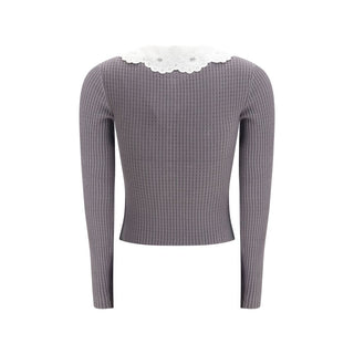 Gray Viscose Shirt