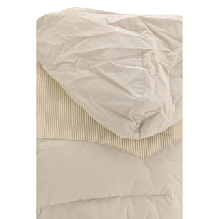 Beige Polyamid Ärmellose Jacke