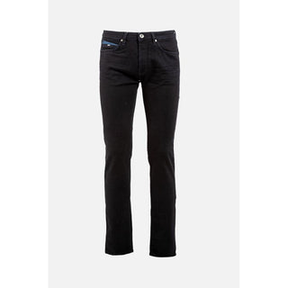 Schwarze Baumwolljeans aus Denim