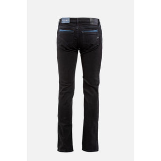 Schwarze Baumwolljeans aus Denim