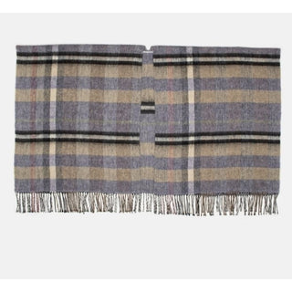 Poncho marrón de marabú