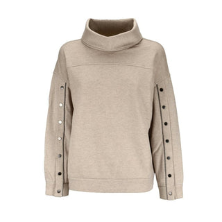 Beige Cashmere Turtleneck