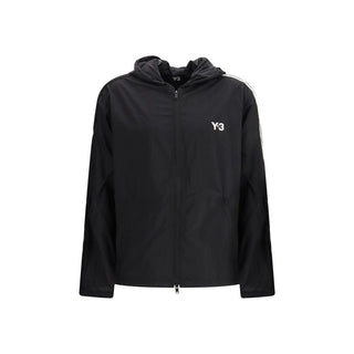 Chaqueta shell de poliamida negra