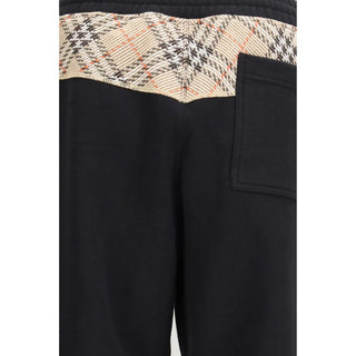 Pantalones jogger negros de algodón (para hacer ejercicio)  