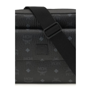 Black Fabric Shoulder Bag