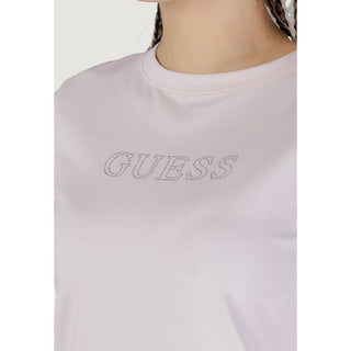 Rosa Baumwoll-T-Shirt