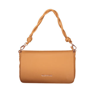 Brown Polyurethane Women's Bag