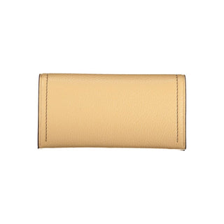 Beige Polyethylen-Brieftasche
