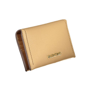 Beige Polyethylen-Brieftasche
