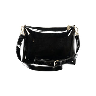 Black Polyurethane Women's Bag