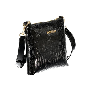 Black Polyurethane Women's Bag