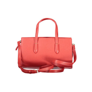 Rosso Polyurethane Women's Bag